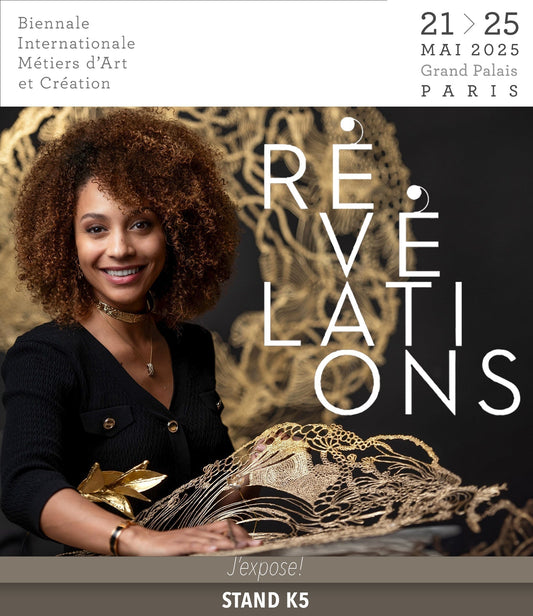 Marie De Decker at Révélations 2025 – Gold, Light, and Living Space