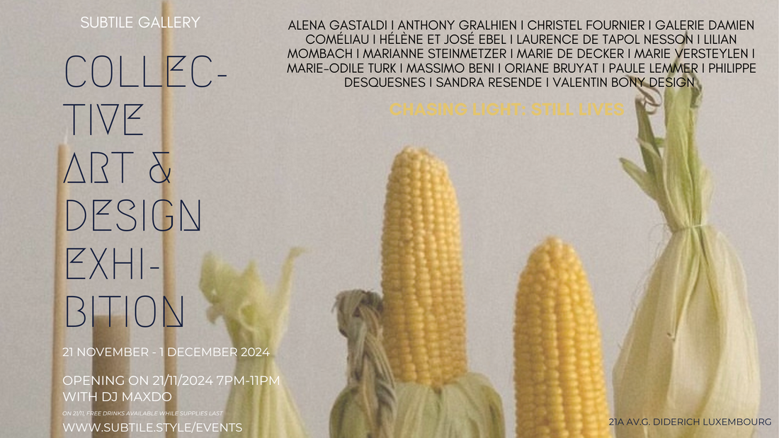 STILL LIVES — ART WEEK 2024 AT SUBTILE